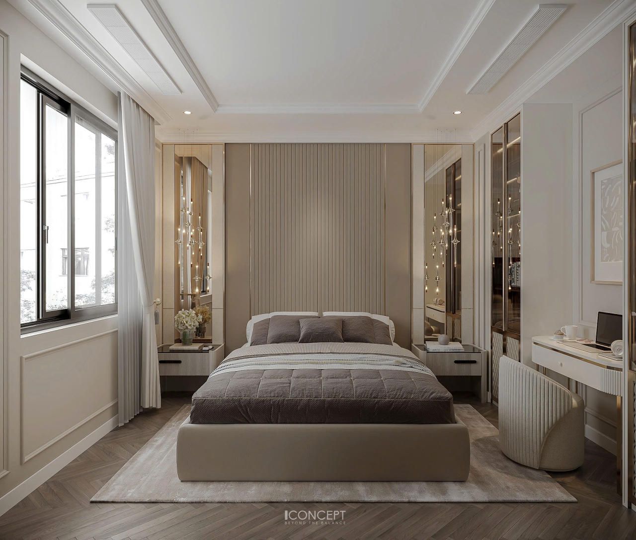Lựa chọn hướng giường ngủ cũng góp phần giúp Thịnh Vượng cho Gia chủ