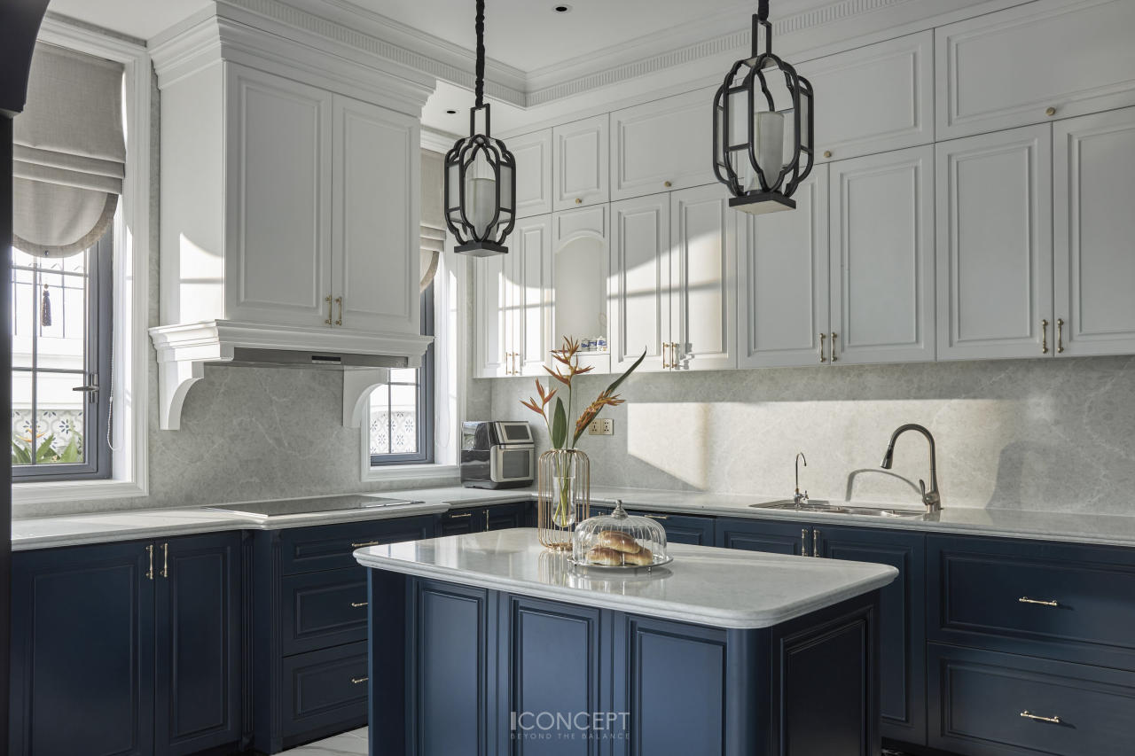 Thiết kế phòng bếp tiện nghi và tối ưu không gian 