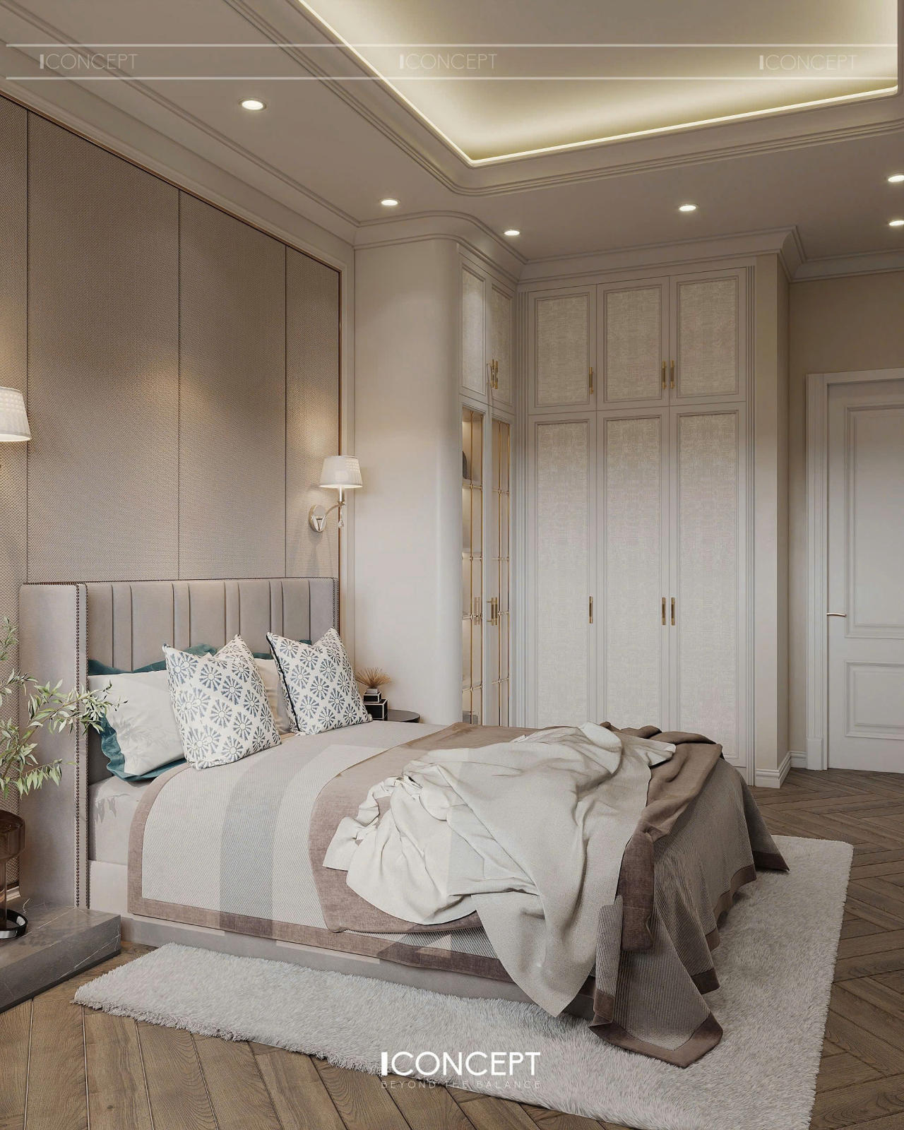 Kết hợp màu sắc hài hòa giúp Gia chủ sống trọn vẹn trong không gian sống của mình