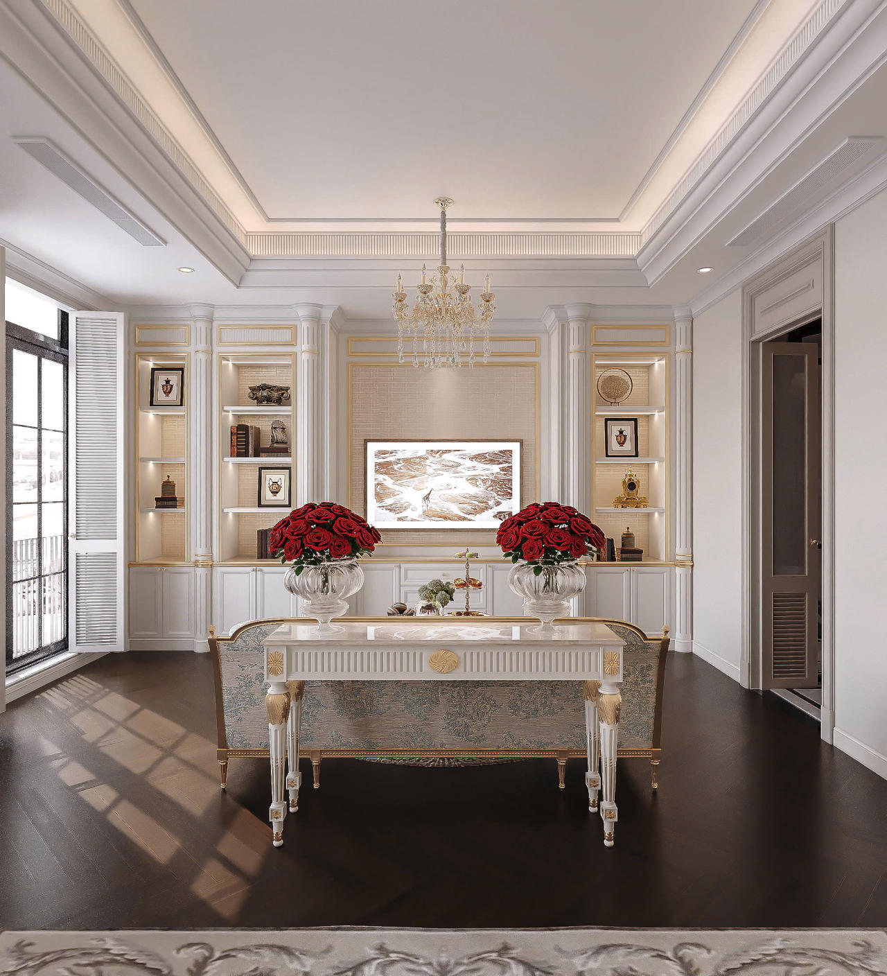 Thiết kế nội thất phòng ngủ Neo Classic
