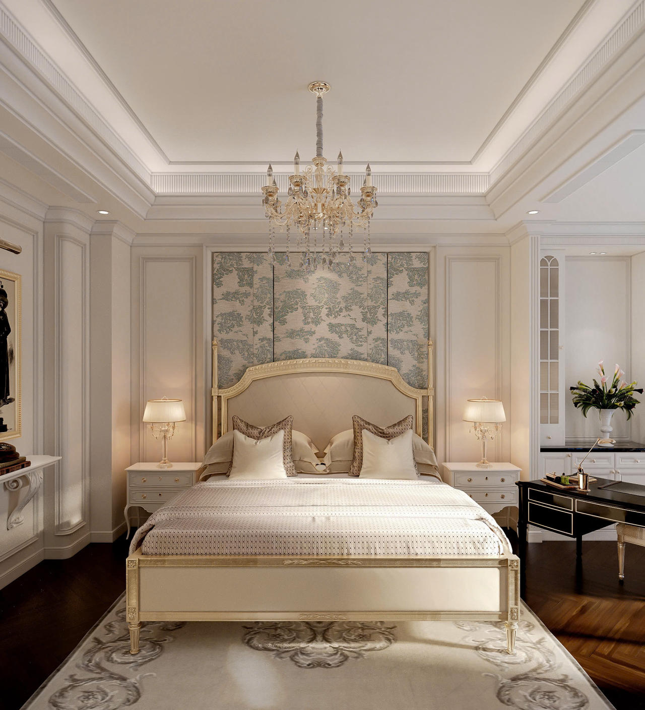 Thiết kế nội thất phòng ngủ Neo Classic