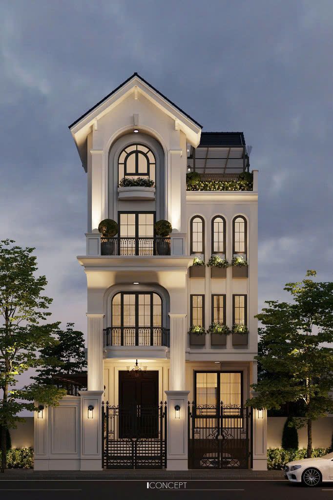 hiết kế mở, tràn ngập ánh sáng tự nhiên, kết hợp nội thất tinh giản mà sang trọng, mang đến bầu không khí ấm áp cho những buổi quây quần.