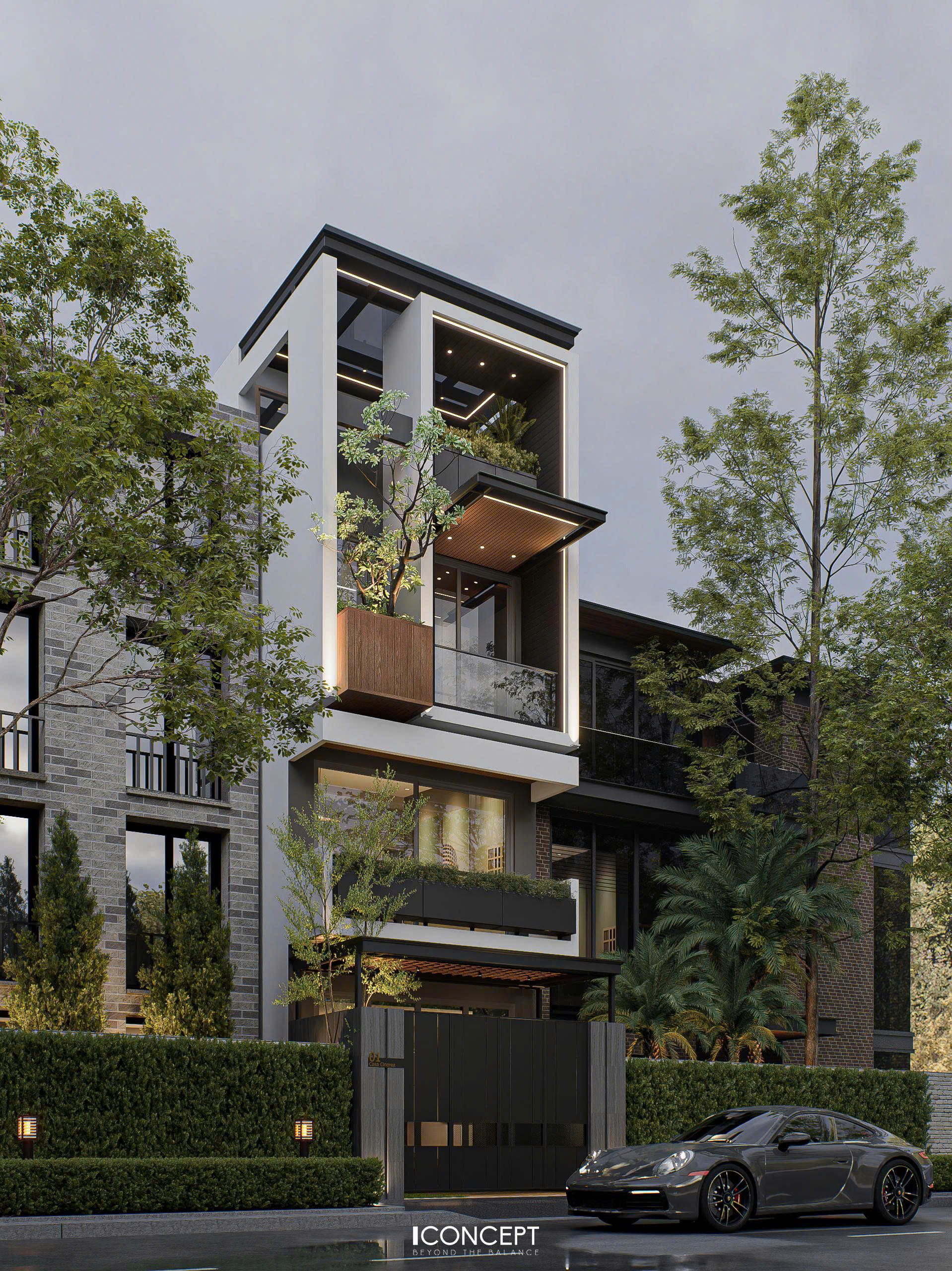 Mỗi vật liệu, mỗi chi tiết trong CASA CINEREA đều được chọn lựa và đặt để có chủ ý – để ngôi nhà không chỉ là nơi trú ngụ, mà là một tác phẩm nghệ thuật có hồn.