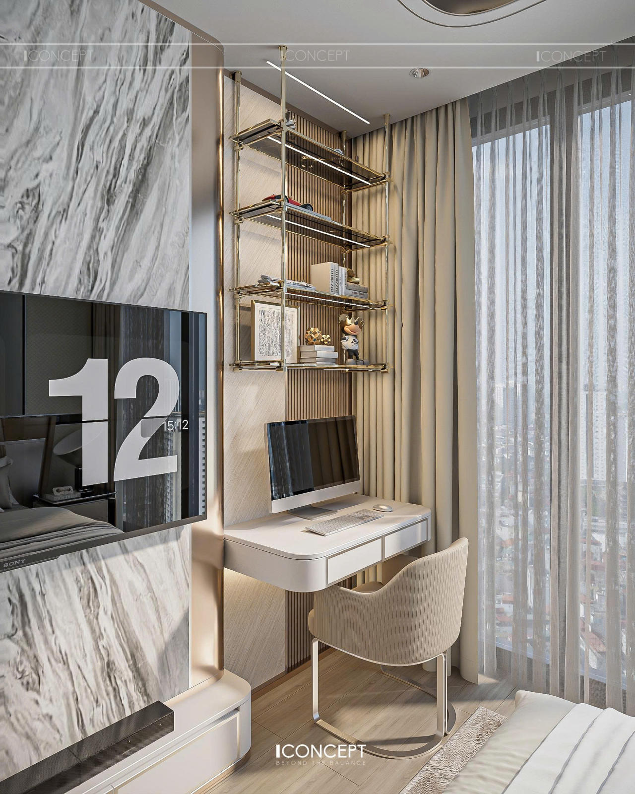 Các chi tiết nội thất được tiết chế nhưng vẫn đảm bảo sự tinh tế, mang lại cảm giác thoải mái và tiện nghi cho người sử dụng.