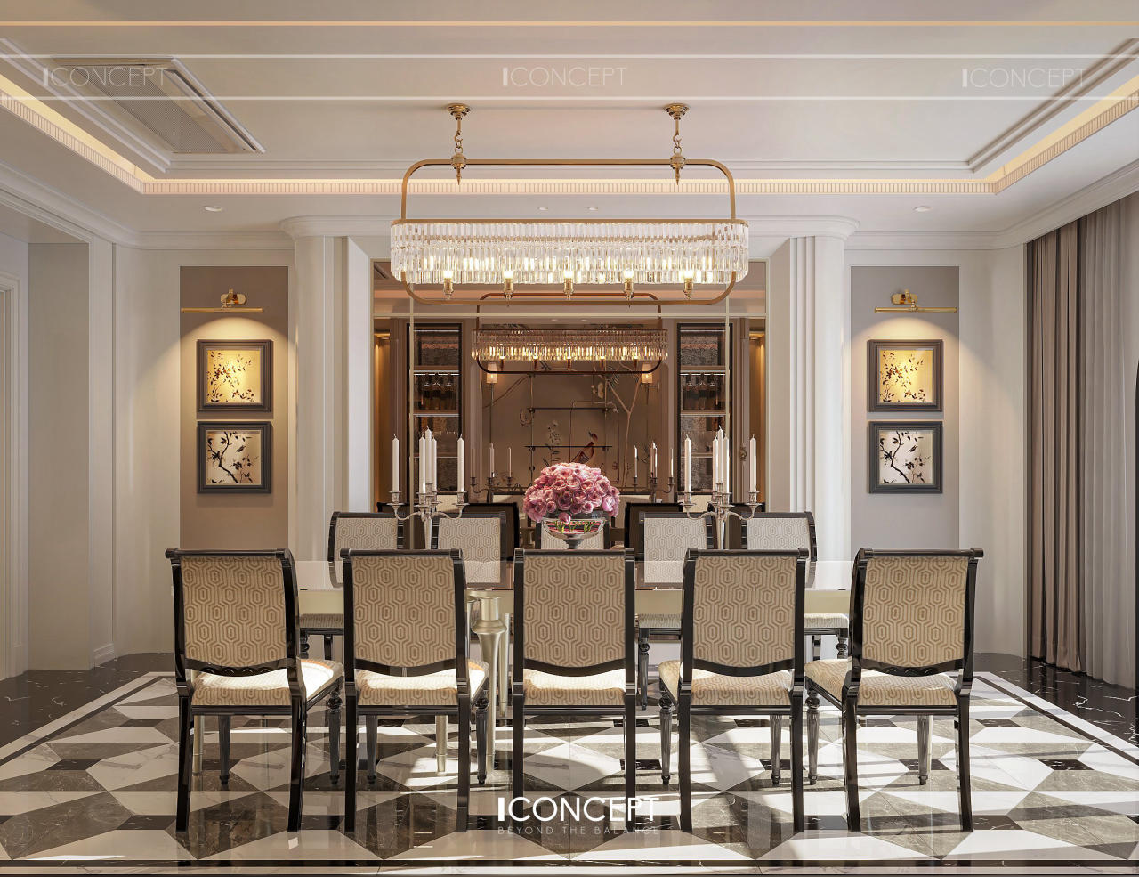 Hệ tủ bếp sử dụng vật liệu cao cấp