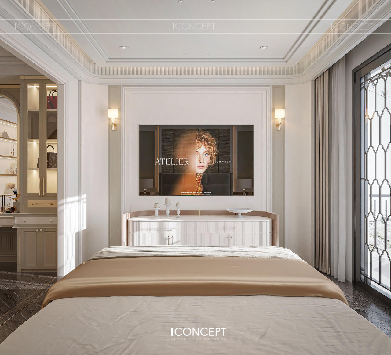 Với thiết kế thiên về sự nhẹ nhàng và thư giãn nhưng vẫn giữ được tinh thần sang trọng đặc trưng