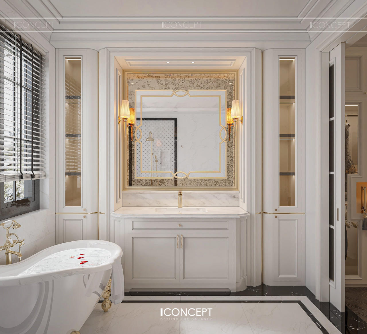 Sự kết hợp giữa đường nét cổ điển thanh lịch và tiện nghi hiện đại tạo nên một tổng thể vừa sang trọng vừa tinh tế, đúng với tinh thần sống đẳng cấp.