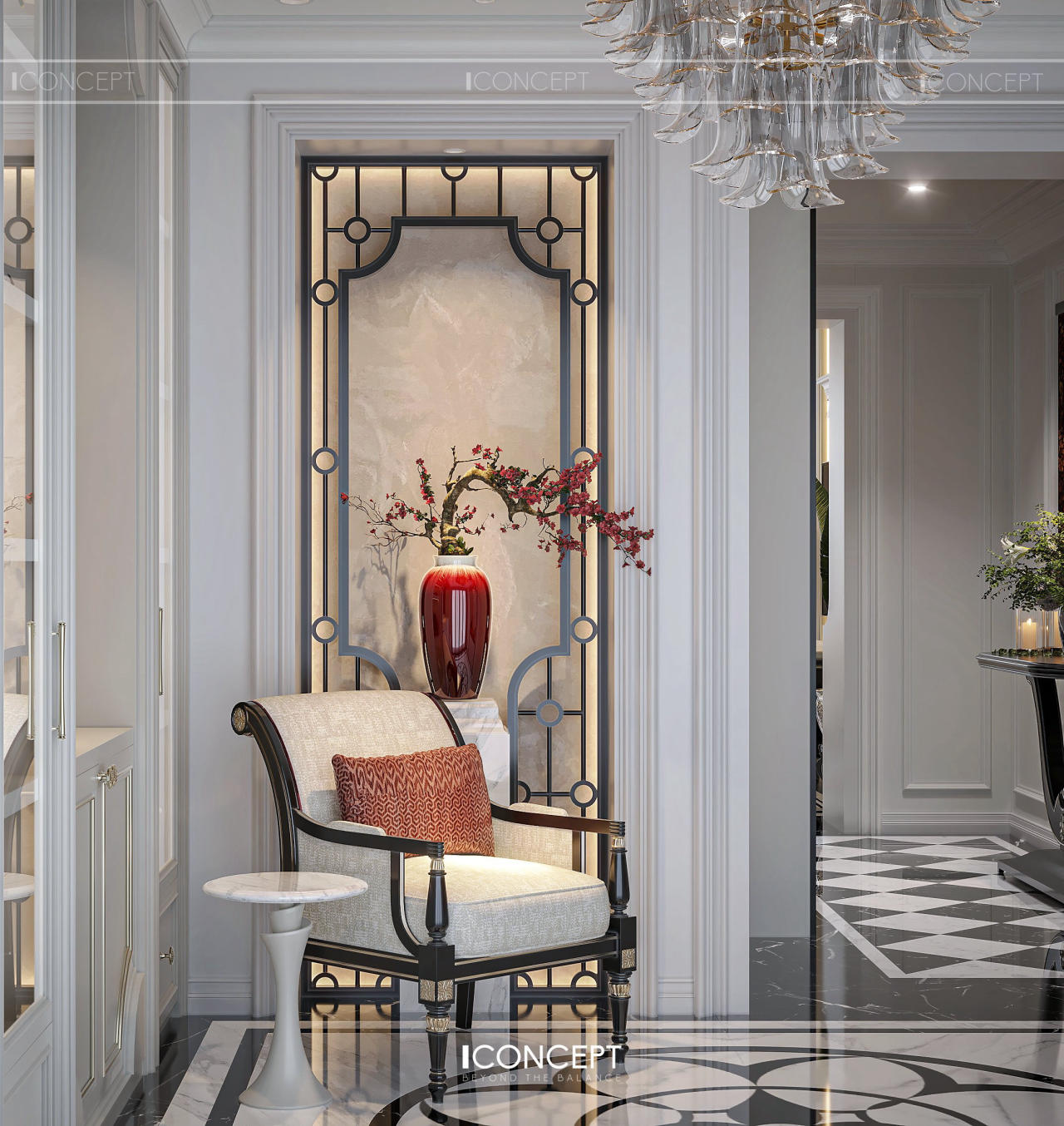 Đây không chỉ là nơi tiếp khách mà còn là không gian thể hiện rõ nhất gu thẩm mỹ và vị thế của gia chủ.